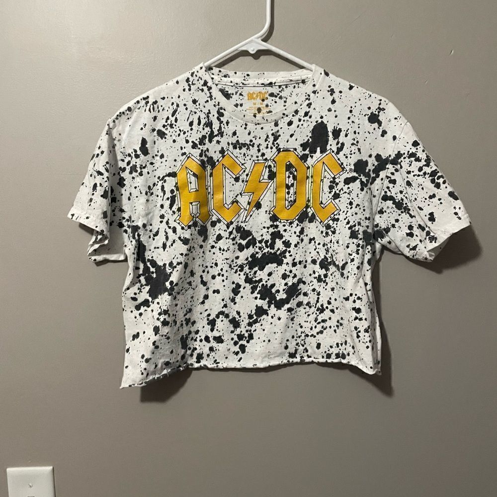 AC/DC crop top  